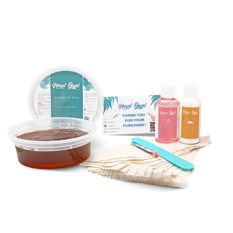 Newd Gyal Organic Sugaring Wax The Bare Essential Kit